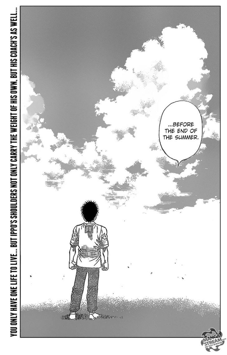 Hajime no Ippo Chapter 1156 page 14 - Chapter 1156 : Over the Course of a Lifetime