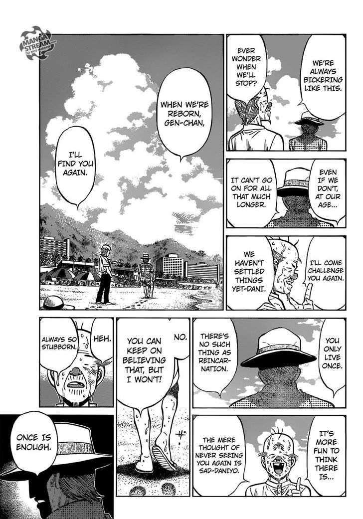 Hajime no Ippo Chapter 1156 page 3 - Chapter 1156 : Over the Course of a Lifetime
