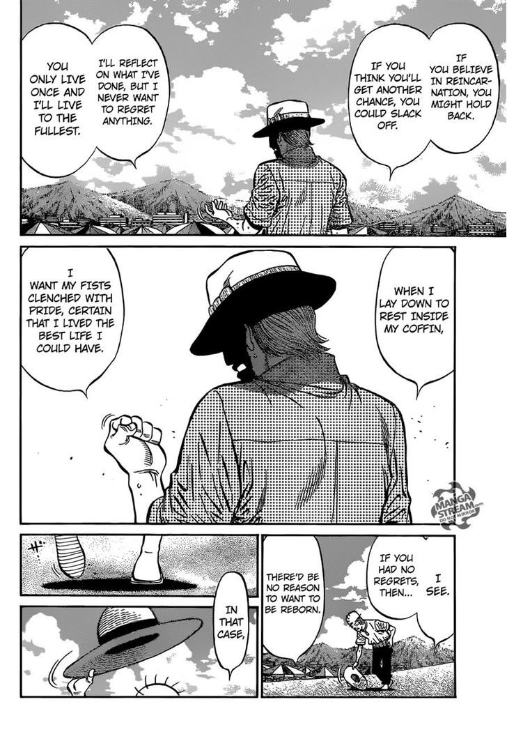 Hajime no Ippo Chapter 1156 page 4 - Chapter 1156 : Over the Course of a Lifetime