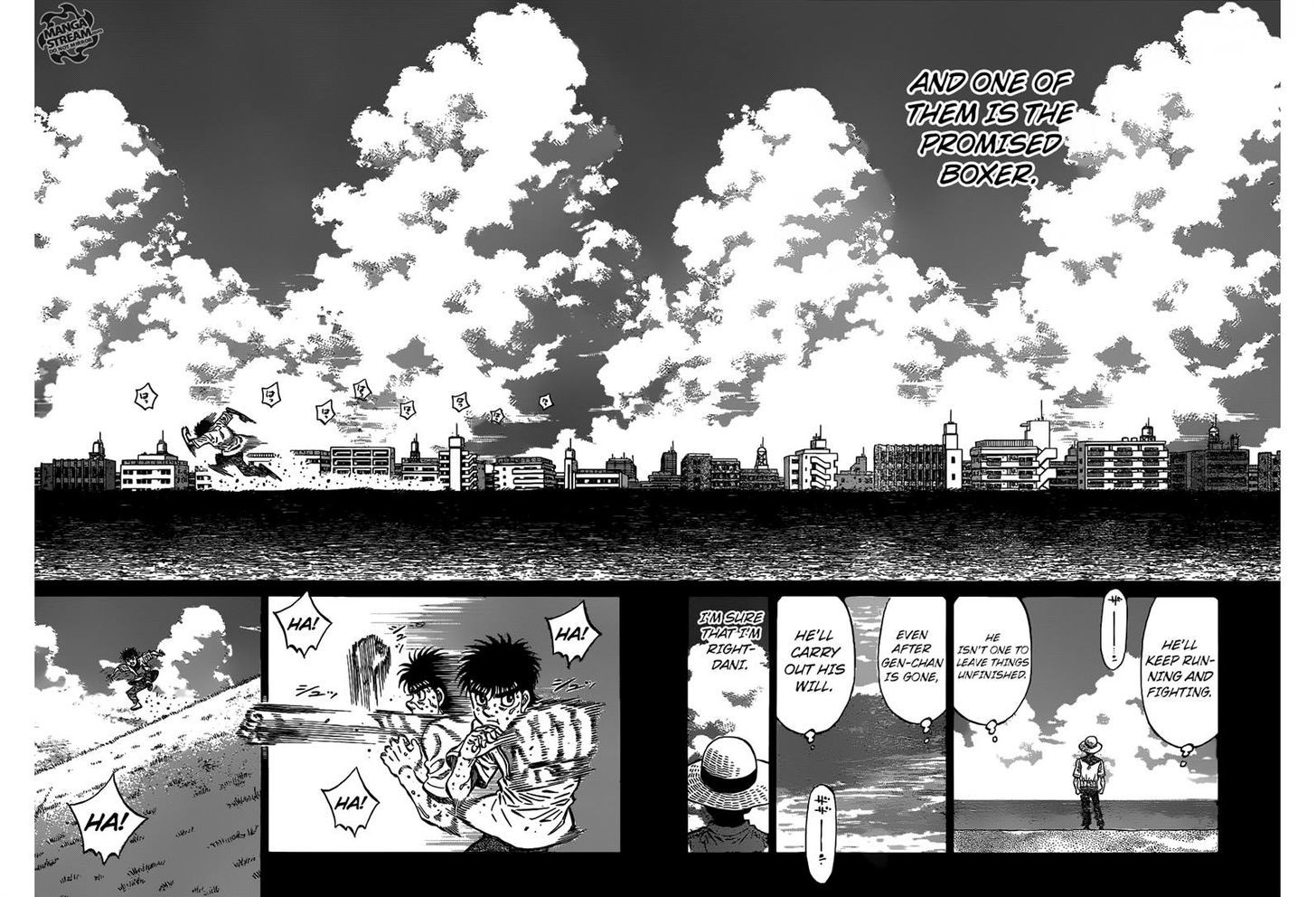 Hajime no Ippo Chapter 1156 page 8 - Chapter 1156 : Over the Course of a Lifetime