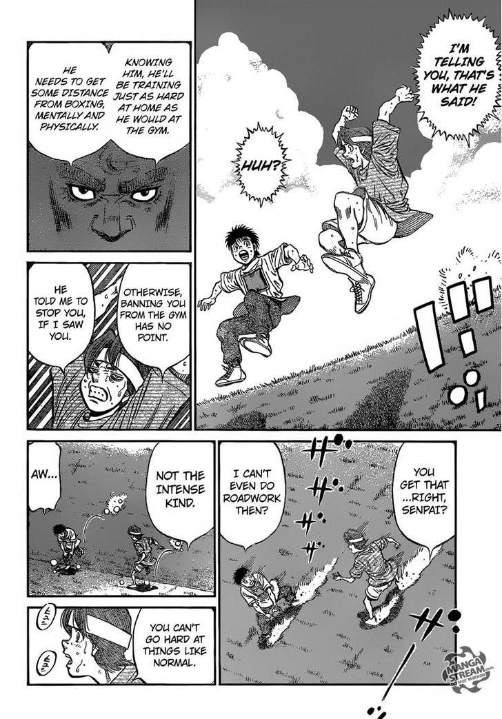 Hajime no Ippo Chapter 1156 page 9 - Chapter 1156 : Over the Course of a Lifetime