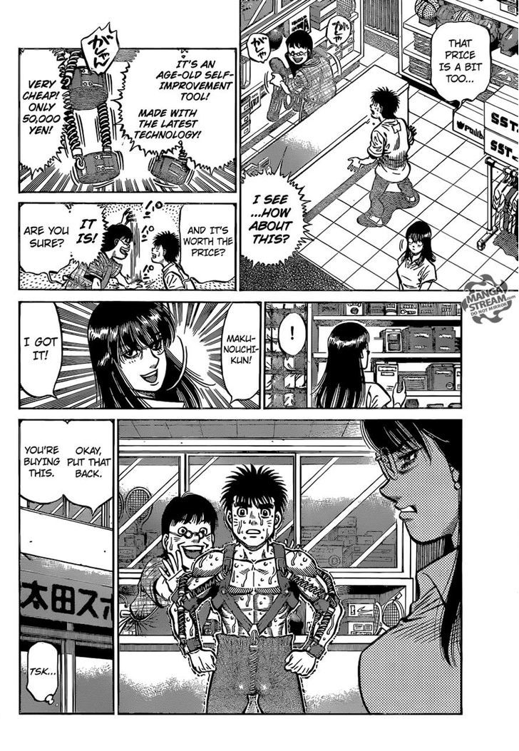 Hajime no Ippo Chapter 1157 page 10 - Chapter 1157 : Magic