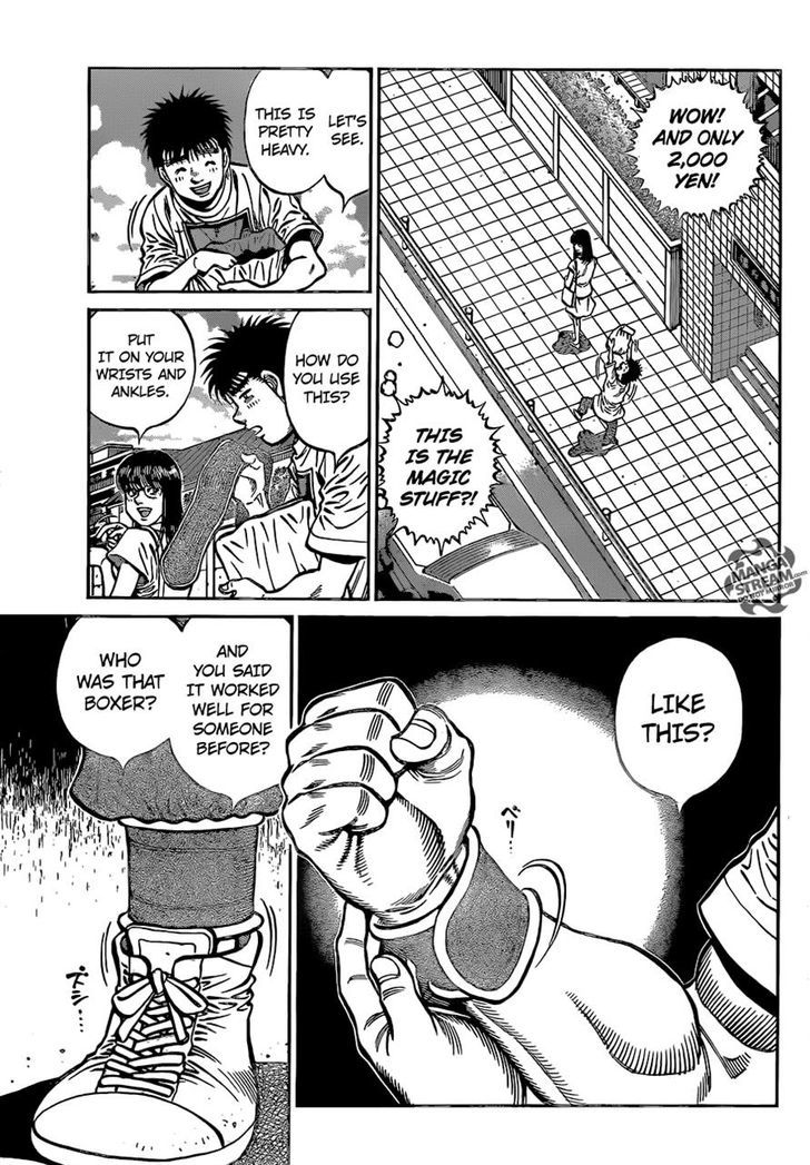 Hajime no Ippo Chapter 1157 page 11 - Chapter 1157 : Magic