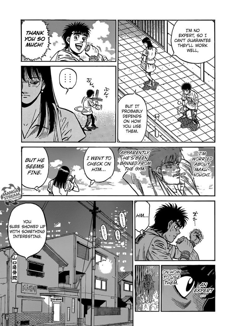 Hajime no Ippo Chapter 1157 page 13 - Chapter 1157 : Magic