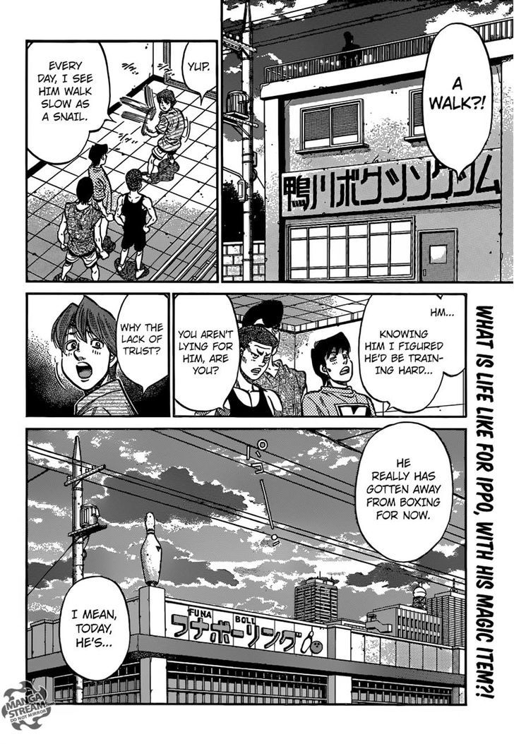 Hajime no Ippo Chapter 1157 page 16 - Chapter 1157 : Magic