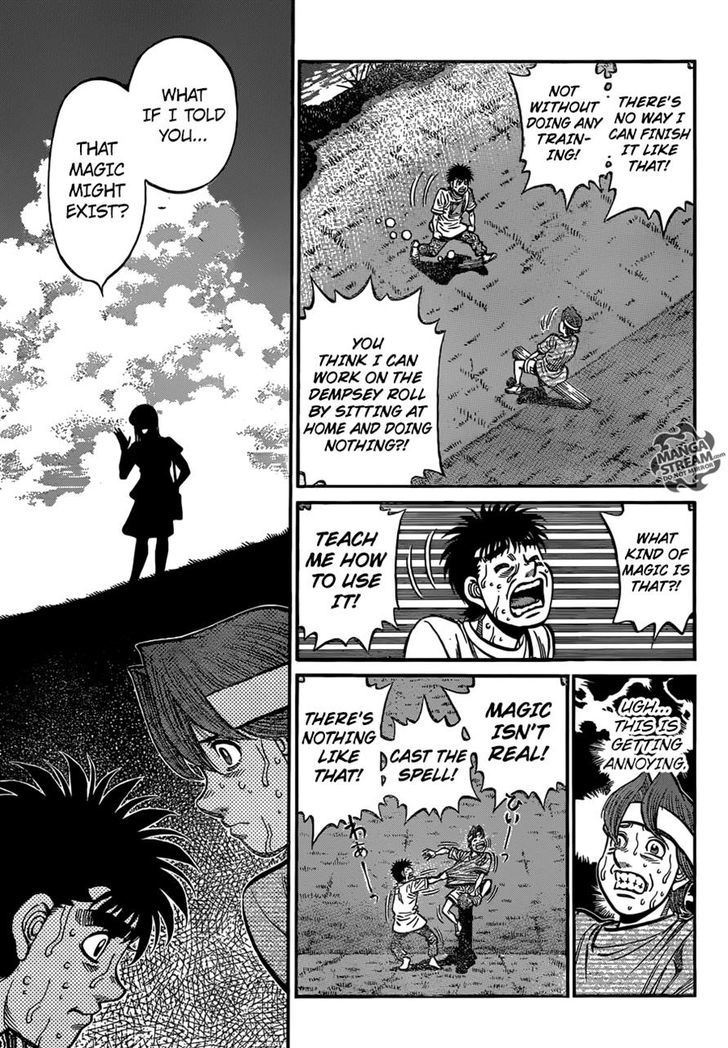 Hajime no Ippo Chapter 1157 page 5 - Chapter 1157 : Magic