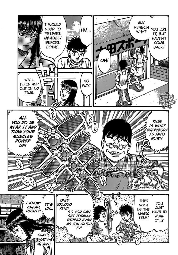 Hajime no Ippo Chapter 1157 page 9 - Chapter 1157 : Magic