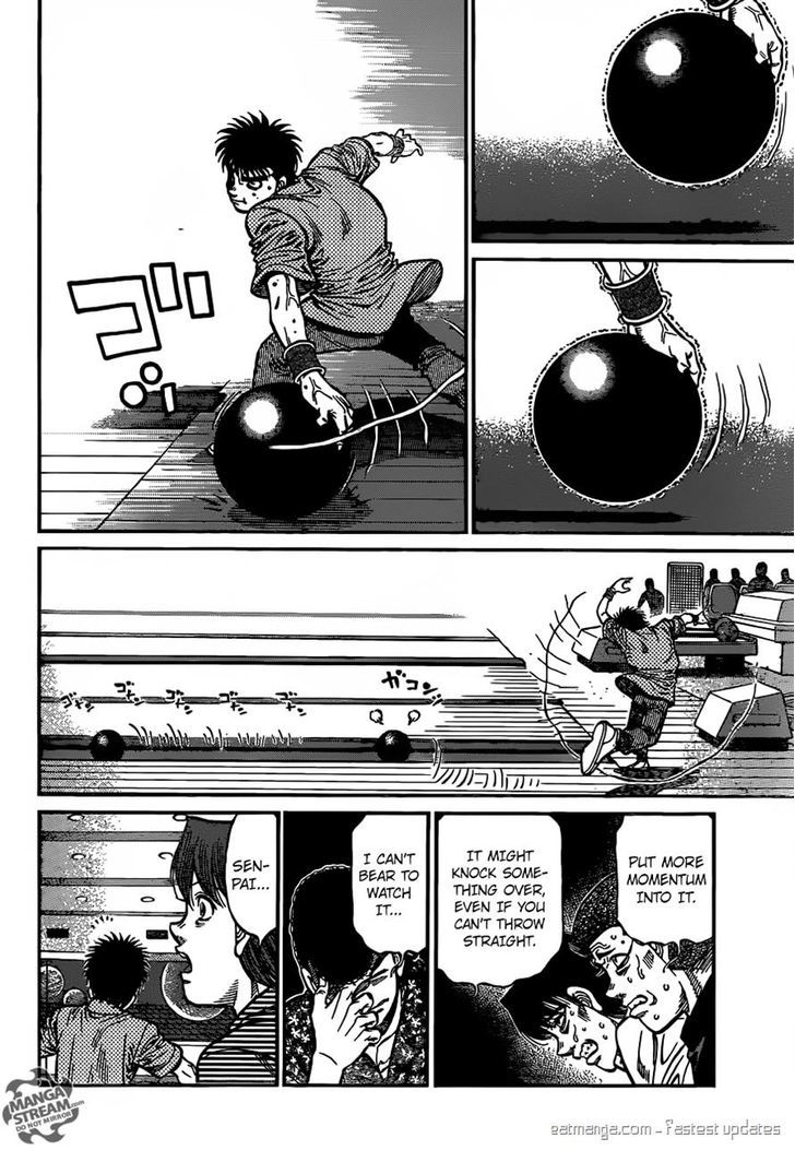Hajime no Ippo Chapter 1158 page 12 - Chapter 1158 : Bowling Time