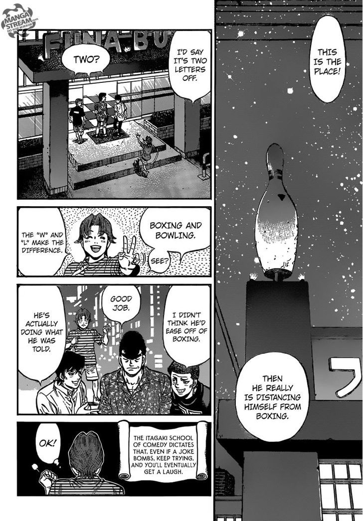 Hajime no Ippo Chapter 1158 page 4 - Chapter 1158 : Bowling Time
