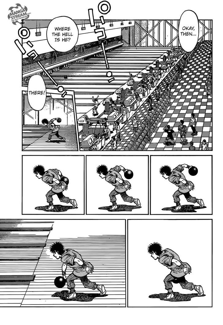 Hajime no Ippo Chapter 1158 page 7 - Chapter 1158 : Bowling Time