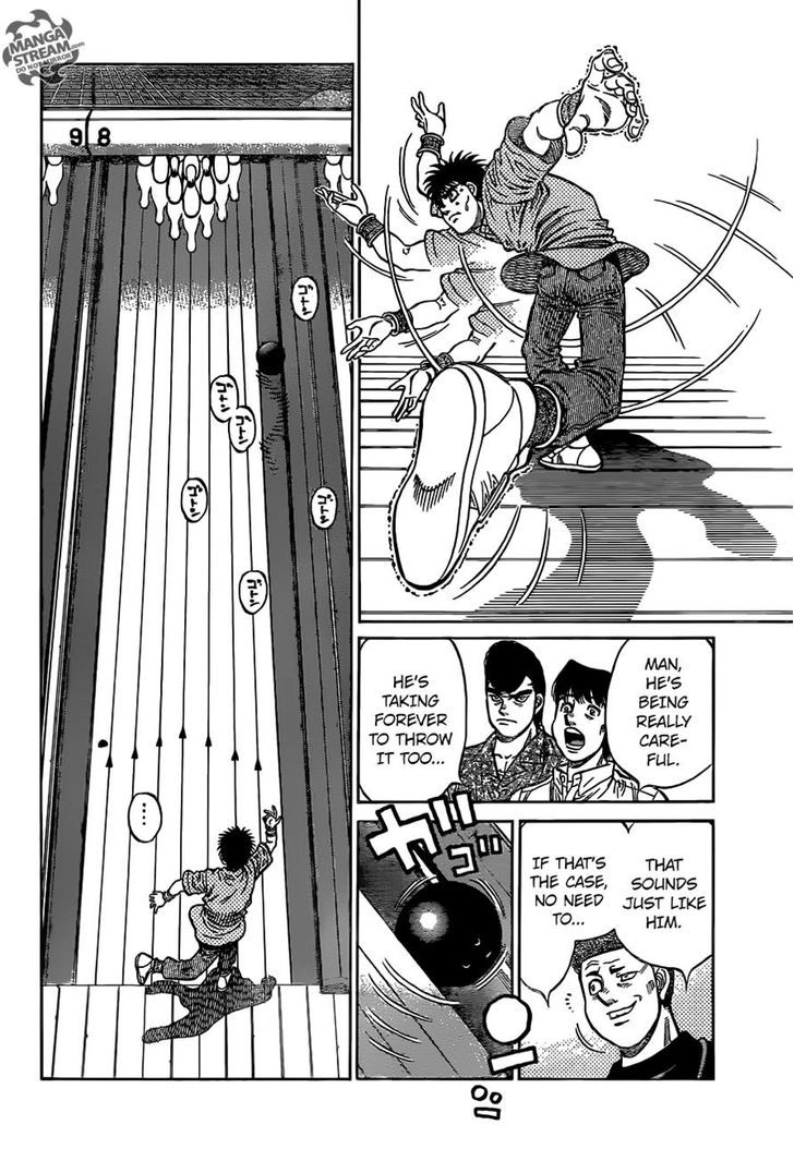 Hajime no Ippo Chapter 1158 page 8 - Chapter 1158 : Bowling Time