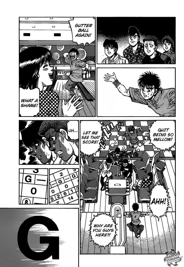 Hajime no Ippo Chapter 1158 page 9 - Chapter 1158 : Bowling Time