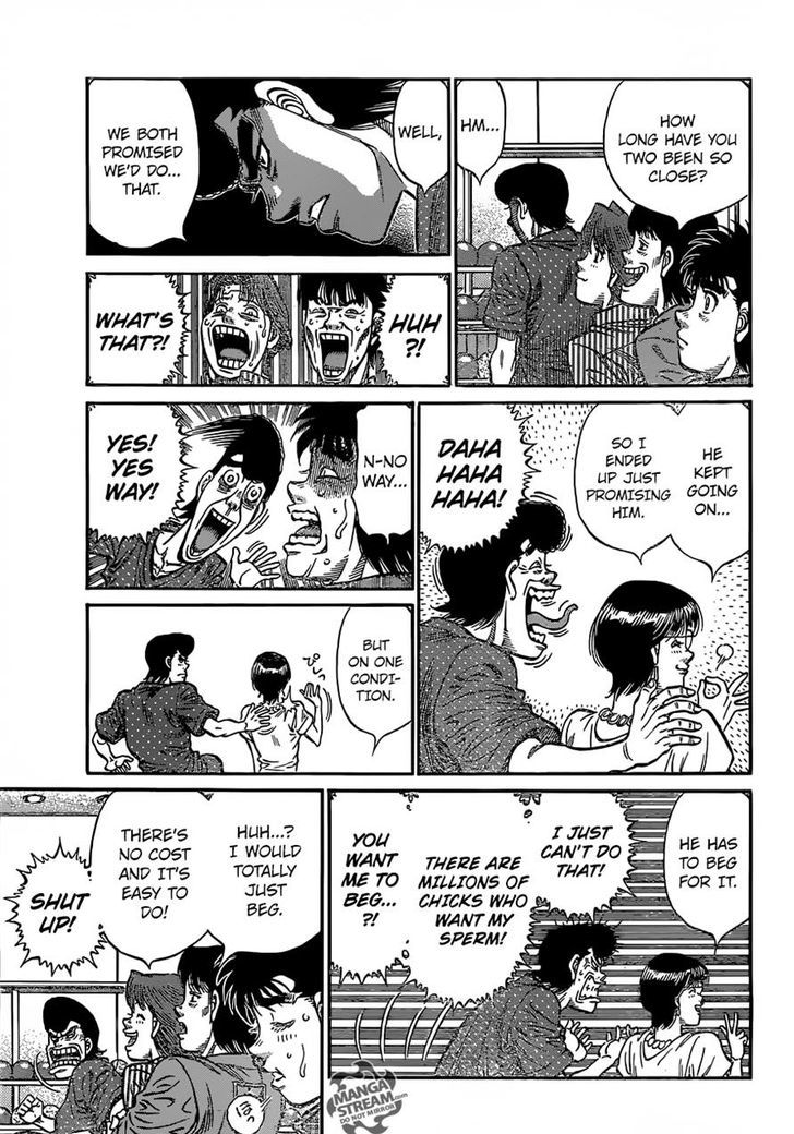 Hajime no Ippo Chapter 1159 page 11 - Chapter 1159 : Strength Building Plan