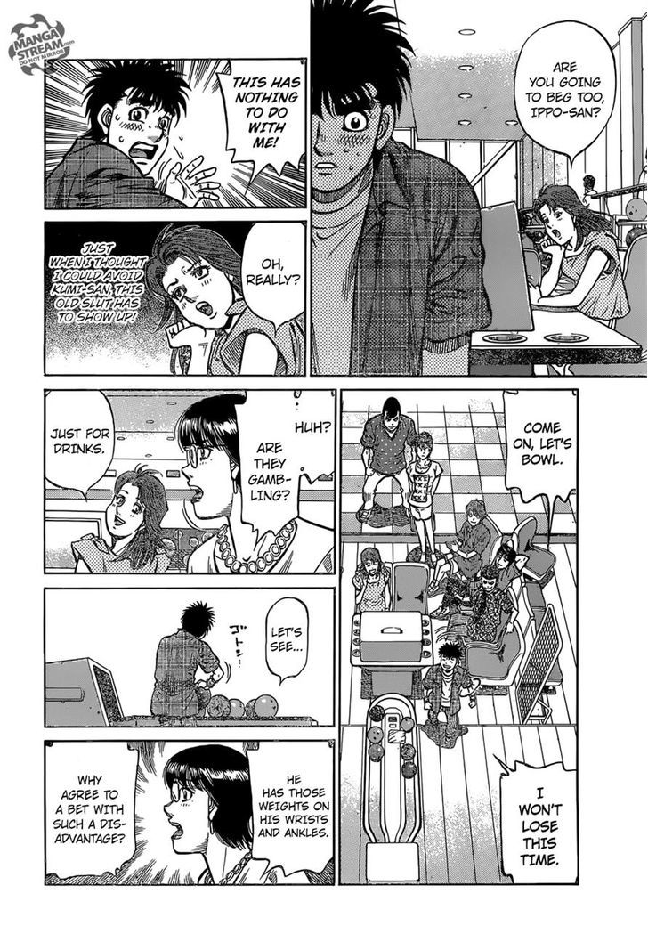 Hajime no Ippo Chapter 1159 page 12 - Chapter 1159 : Strength Building Plan
