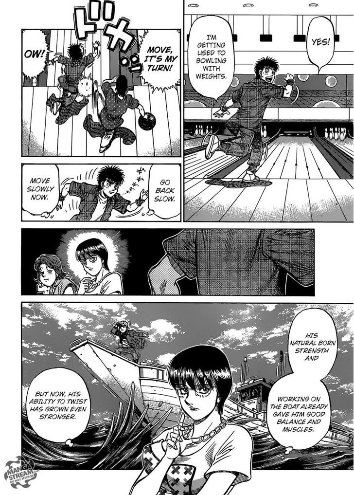 Hajime no Ippo Chapter 1159 page 16 - Chapter 1159 : Strength Building Plan