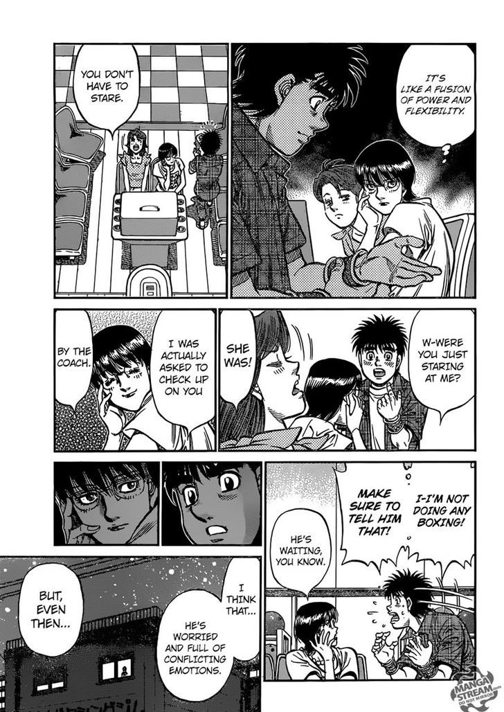 Hajime no Ippo Chapter 1159 page 17 - Chapter 1159 : Strength Building Plan