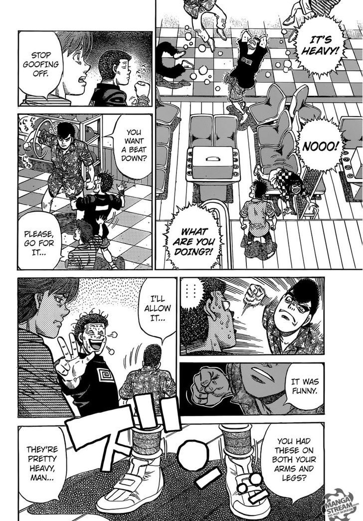 Hajime no Ippo Chapter 1159 page 2 - Chapter 1159 : Strength Building Plan