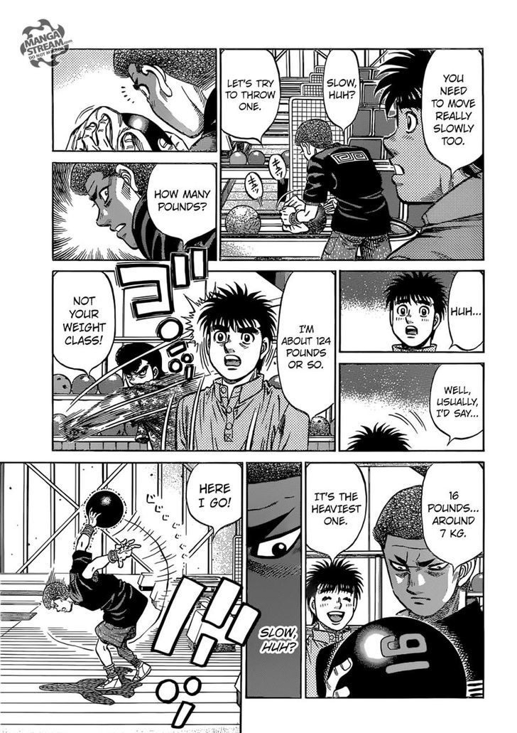 Hajime no Ippo Chapter 1159 page 3 - Chapter 1159 : Strength Building Plan