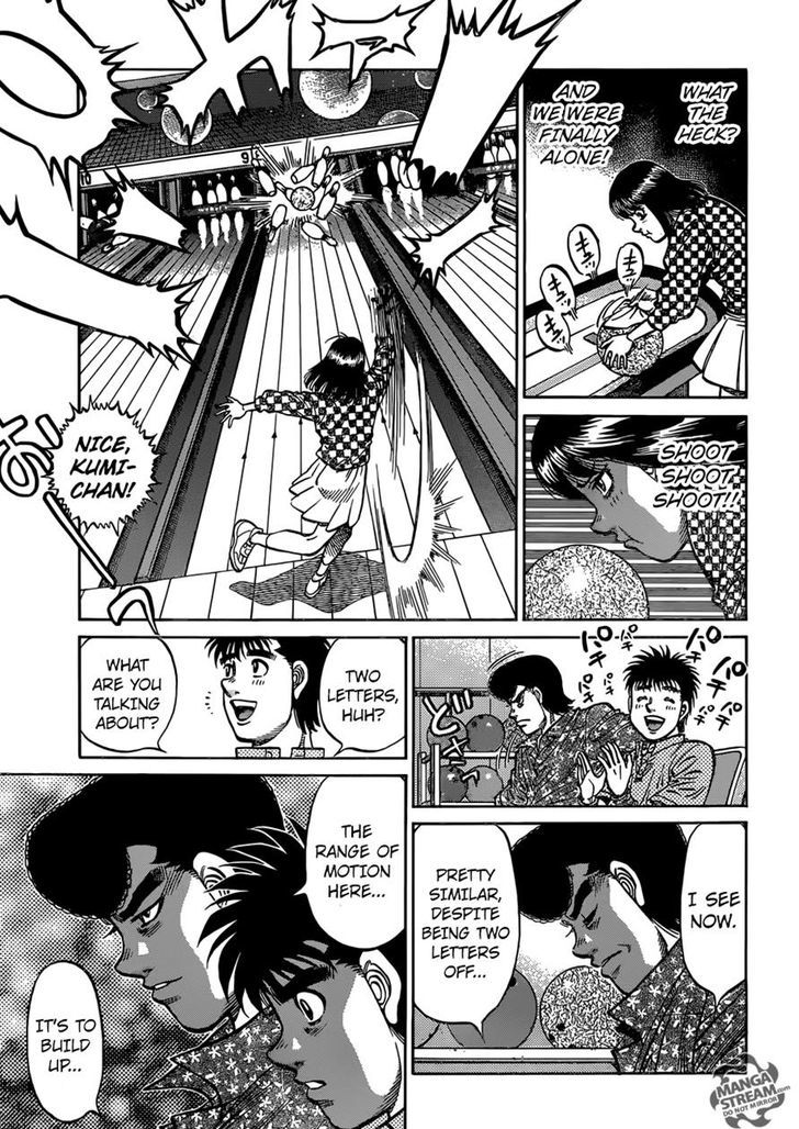 Hajime no Ippo Chapter 1159 page 5 - Chapter 1159 : Strength Building Plan