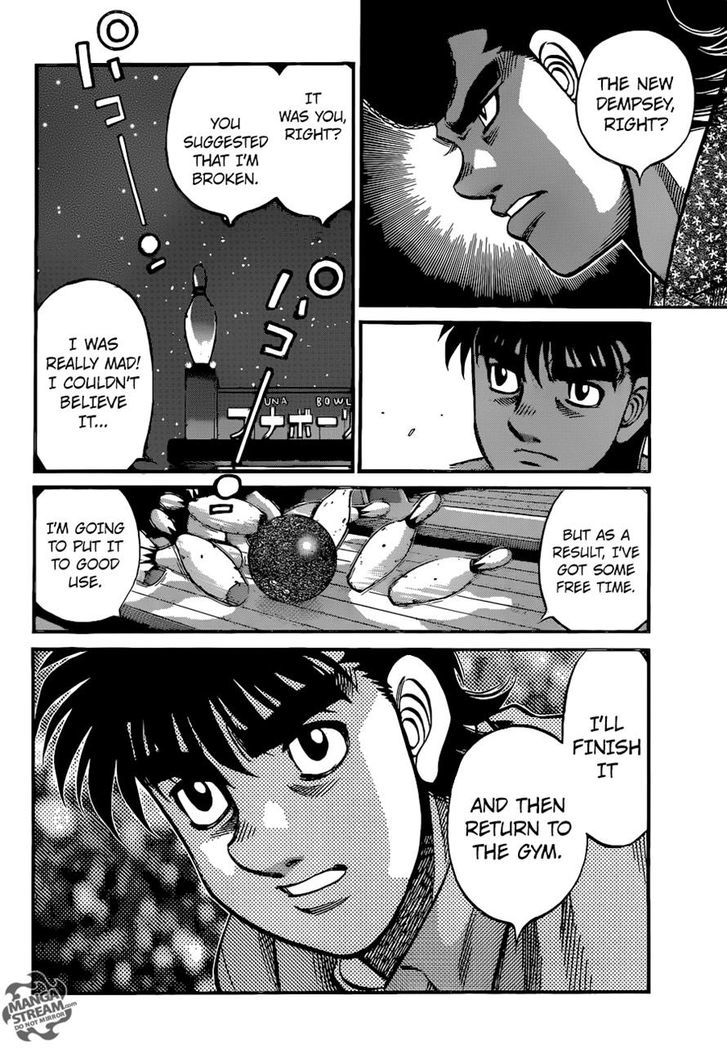 Hajime no Ippo Chapter 1159 page 6 - Chapter 1159 : Strength Building Plan