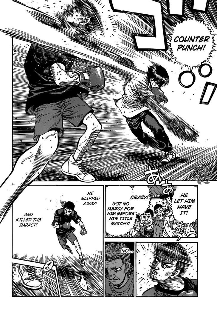 Hajime no Ippo Chapter 1160 page 10 - Chapter 1160 : Nagumo Versus...