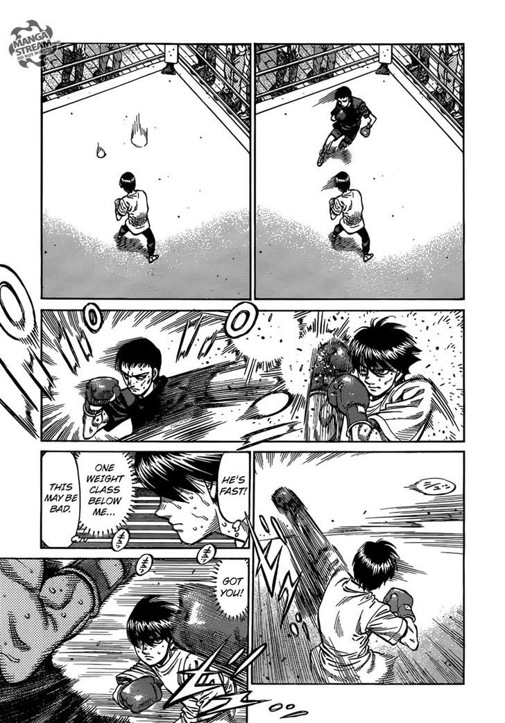 Hajime no Ippo Chapter 1160 page 11 - Chapter 1160 : Nagumo Versus...