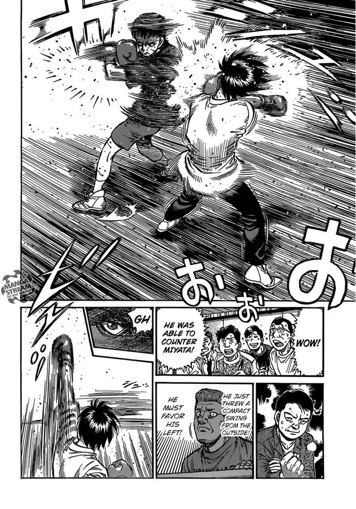 Hajime no Ippo Chapter 1160 page 12 - Chapter 1160 : Nagumo Versus...