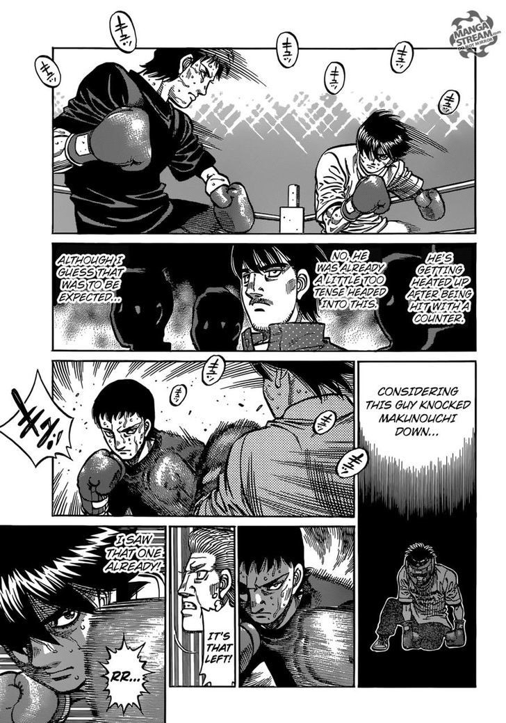 Hajime no Ippo Chapter 1160 page 13 - Chapter 1160 : Nagumo Versus...
