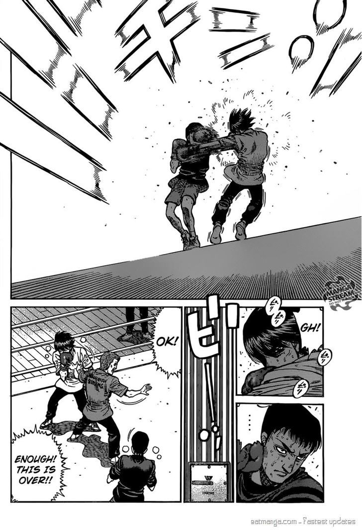 Hajime no Ippo Chapter 1160 page 14 - Chapter 1160 : Nagumo Versus...