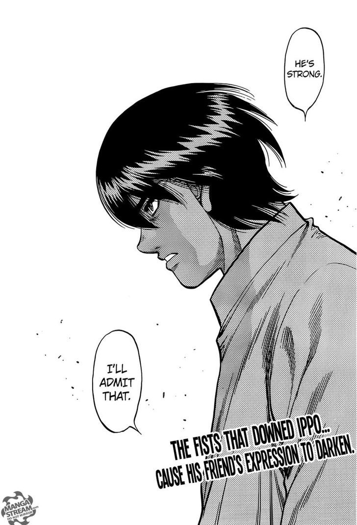 Hajime no Ippo Chapter 1160 page 16 - Chapter 1160 : Nagumo Versus...