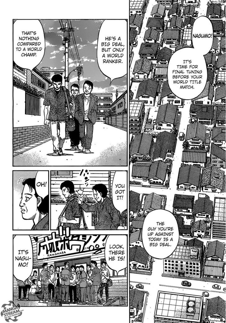 Hajime no Ippo Chapter 1160 page 2 - Chapter 1160 : Nagumo Versus...