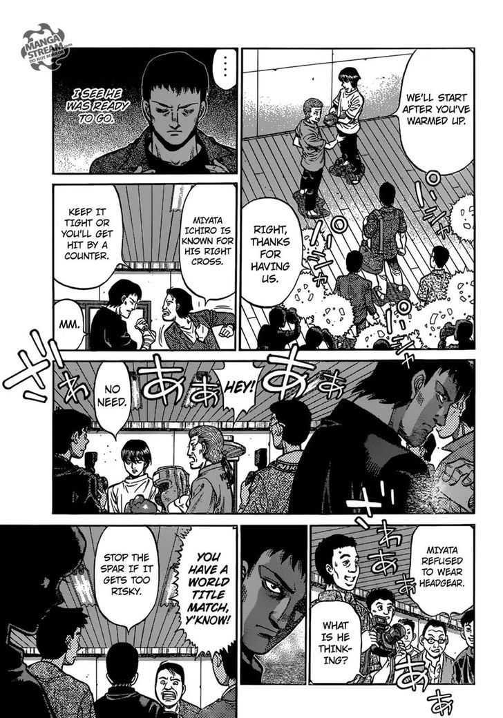 Hajime no Ippo Chapter 1160 page 5 - Chapter 1160 : Nagumo Versus...