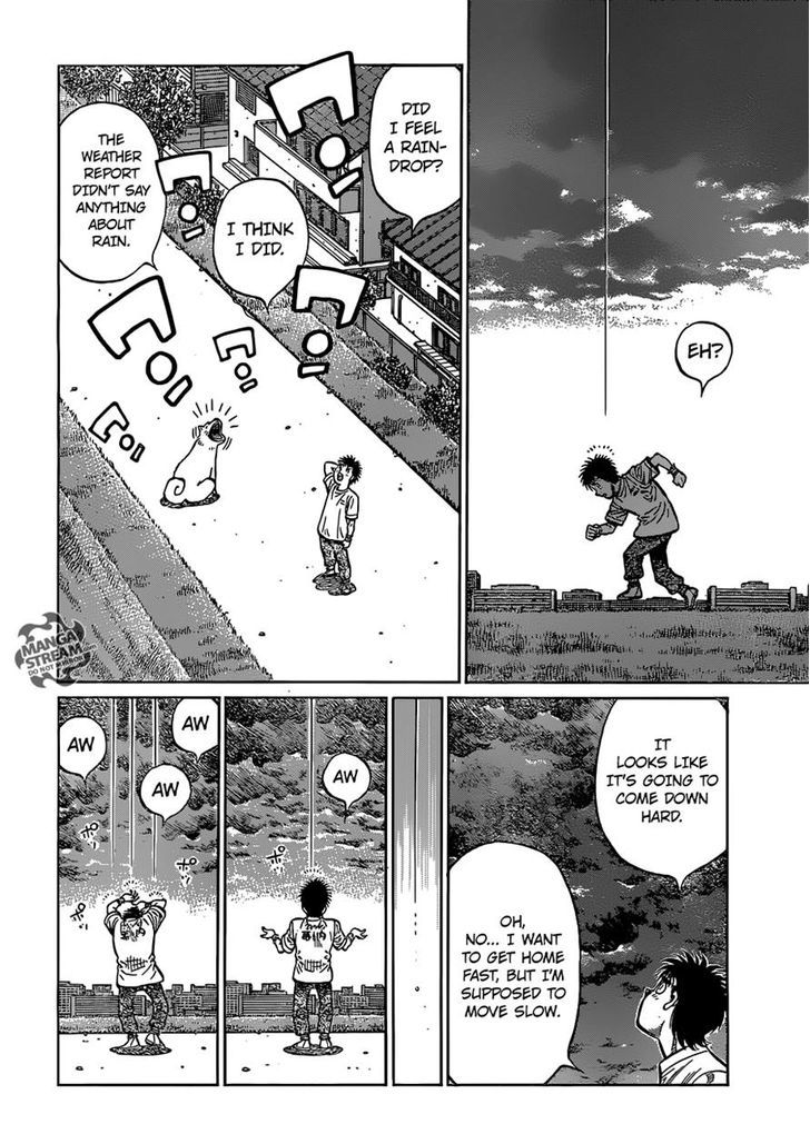 Hajime no Ippo Chapter 1160 page 8 - Chapter 1160 : Nagumo Versus...