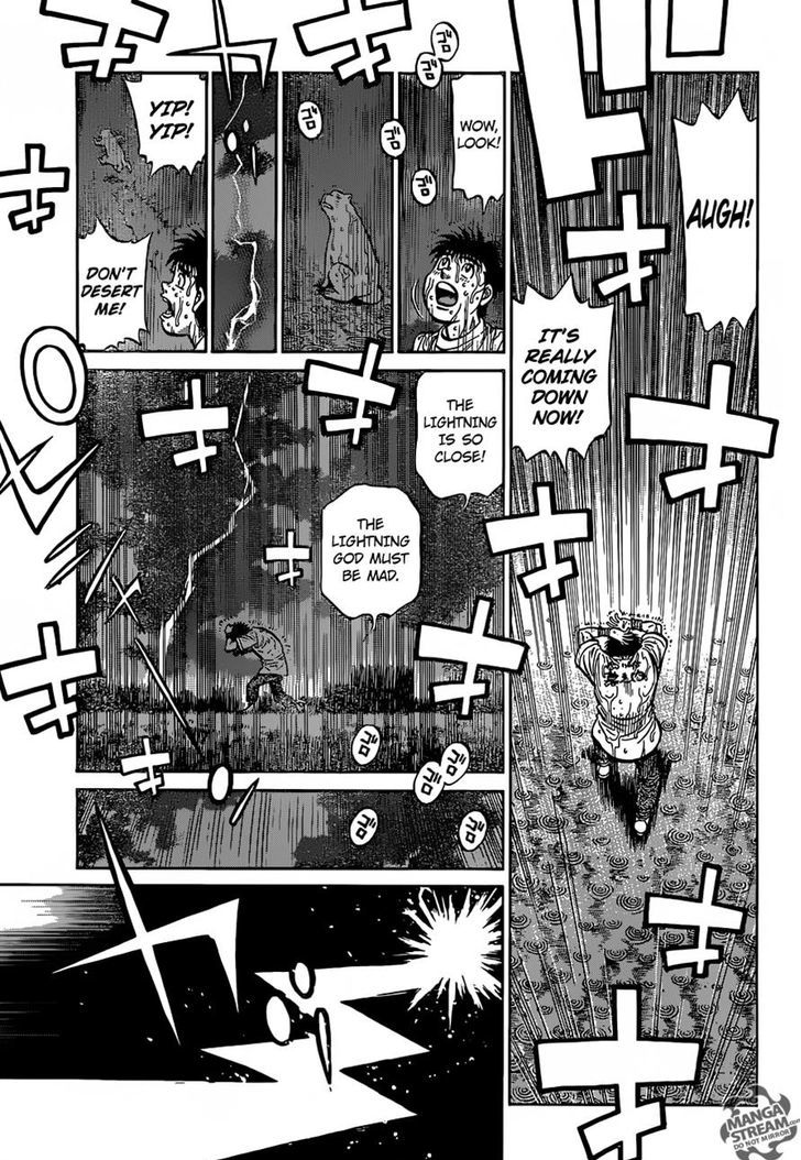 Hajime no Ippo Chapter 1160 page 9 - Chapter 1160 : Nagumo Versus...