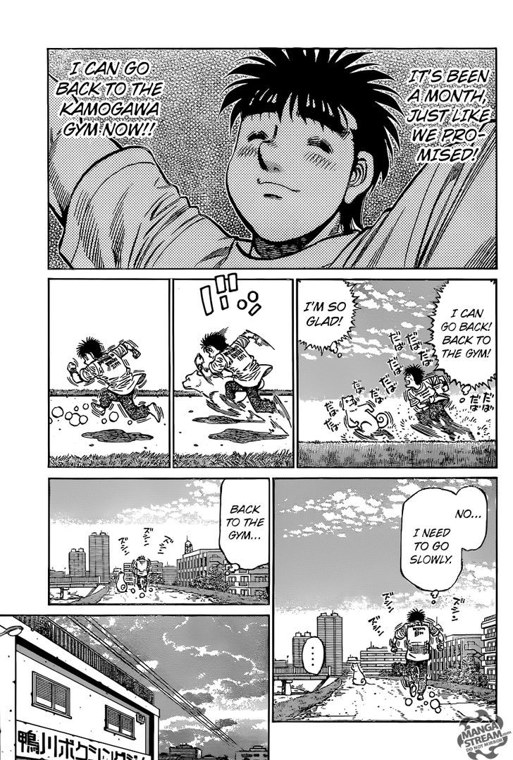 Hajime no Ippo Chapter 1161 page 10 - Chapter 1161 : Cleared Skies