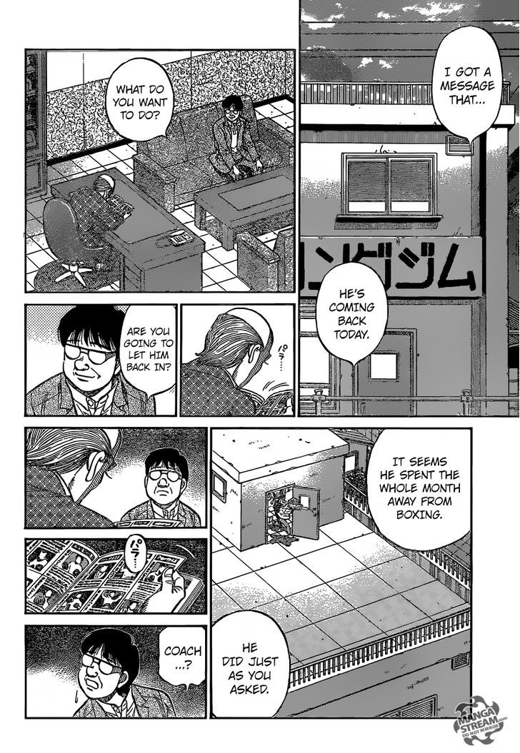 Hajime no Ippo Chapter 1161 page 11 - Chapter 1161 : Cleared Skies