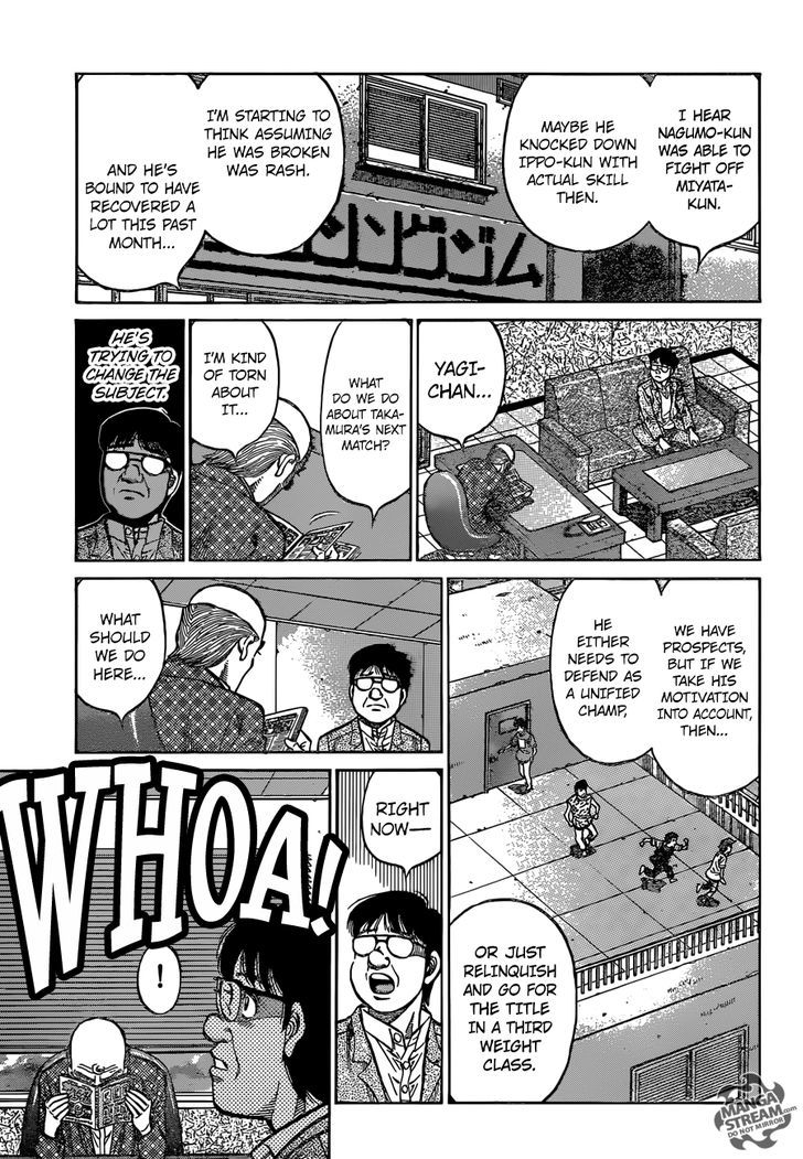 Hajime no Ippo Chapter 1161 page 12 - Chapter 1161 : Cleared Skies