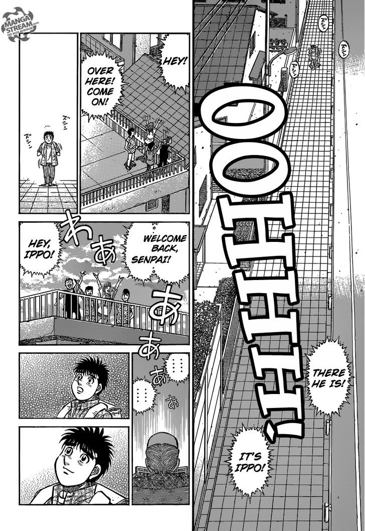 Hajime no Ippo Chapter 1161 page 13 - Chapter 1161 : Cleared Skies