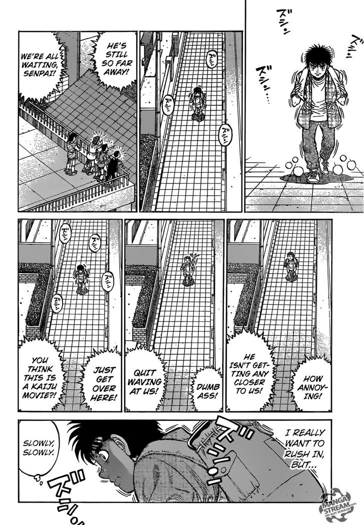 Hajime no Ippo Chapter 1161 page 15 - Chapter 1161 : Cleared Skies
