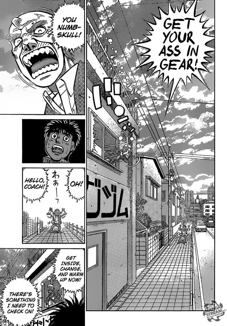 Hajime no Ippo Chapter 1161 page 16 - Chapter 1161 : Cleared Skies