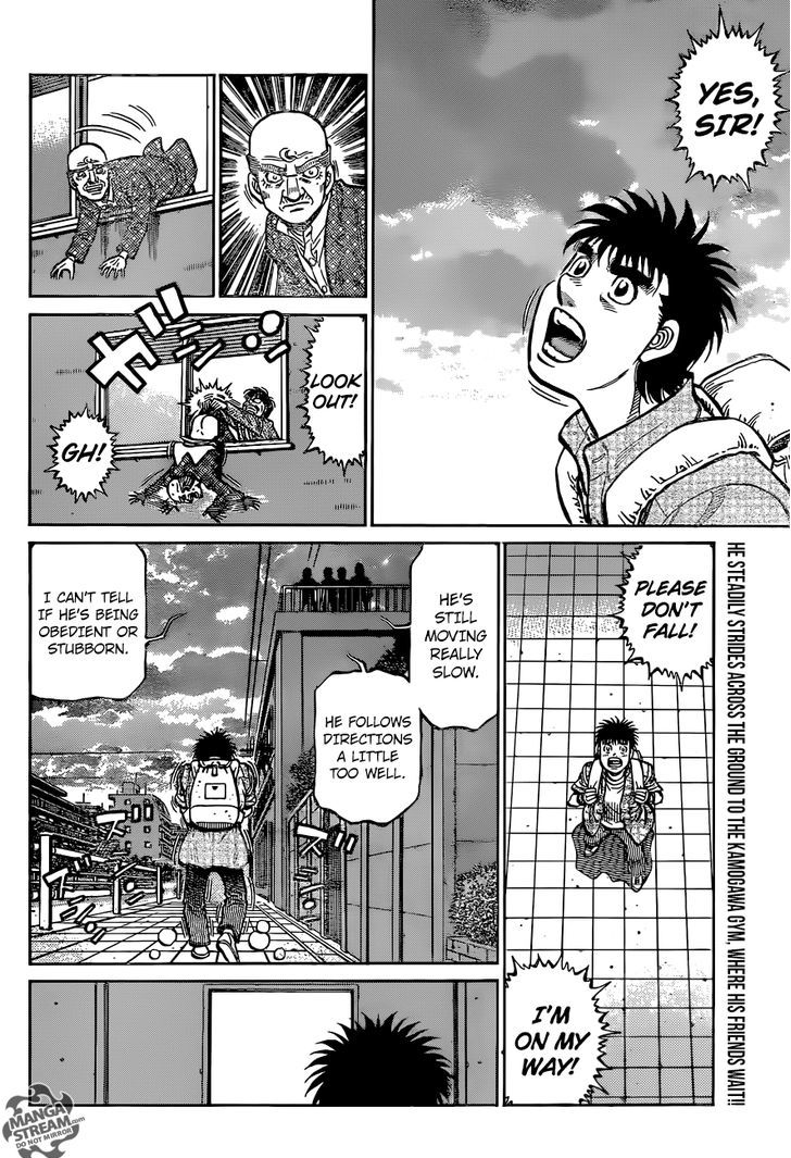 Hajime no Ippo Chapter 1161 page 17 - Chapter 1161 : Cleared Skies