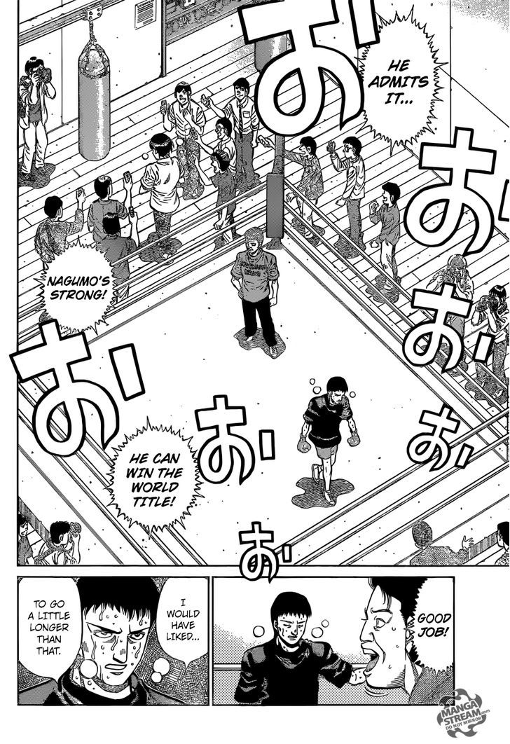 Hajime no Ippo Chapter 1161 page 3 - Chapter 1161 : Cleared Skies