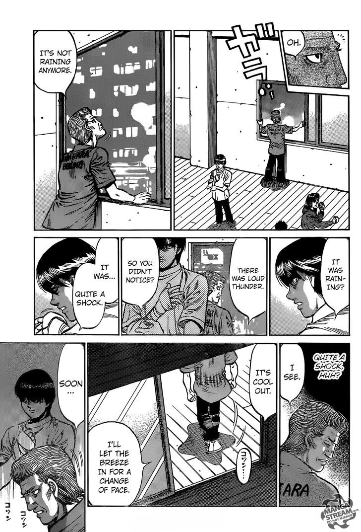 Hajime no Ippo Chapter 1161 page 6 - Chapter 1161 : Cleared Skies
