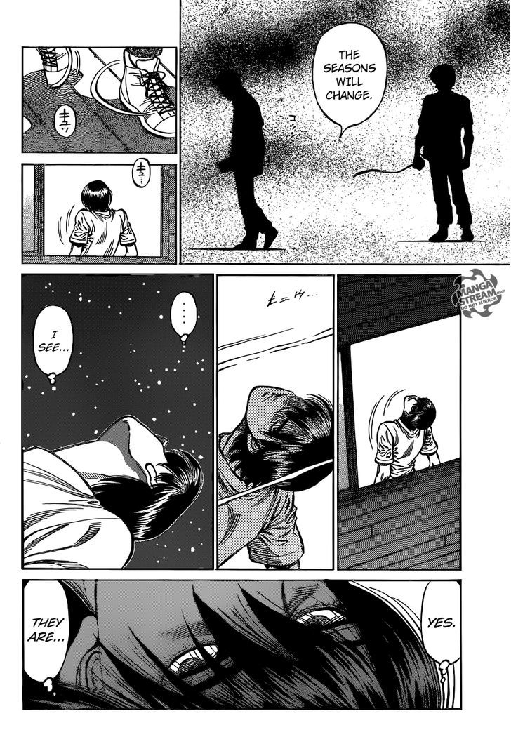 Hajime no Ippo Chapter 1161 page 7 - Chapter 1161 : Cleared Skies