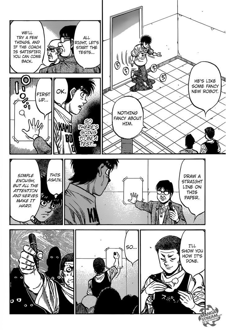 Hajime no Ippo Chapter 1162 page 11 - Chapter 1162 : Moon Walking