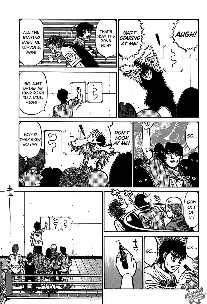 Hajime no Ippo Chapter 1162 page 12 - Chapter 1162 : Moon Walking