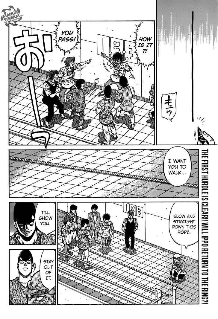 Hajime no Ippo Chapter 1162 page 13 - Chapter 1162 : Moon Walking