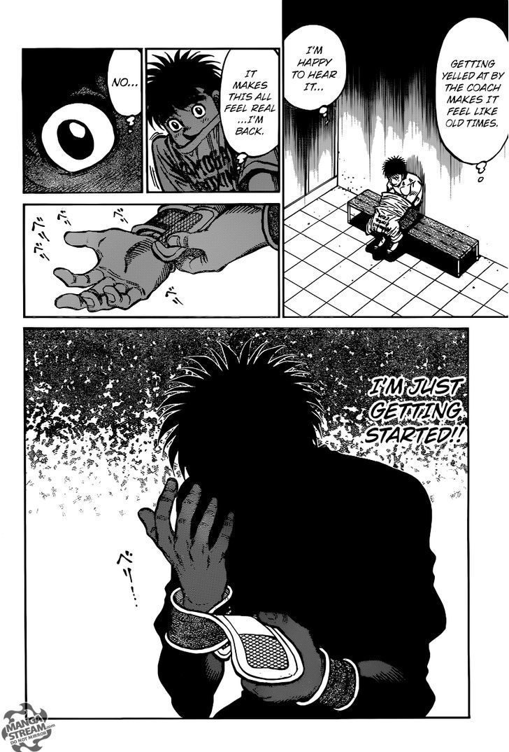 Hajime no Ippo Chapter 1162 page 5 - Chapter 1162 : Moon Walking