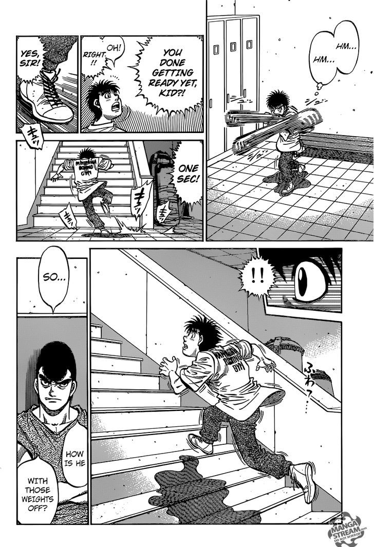 Hajime no Ippo Chapter 1162 page 7 - Chapter 1162 : Moon Walking