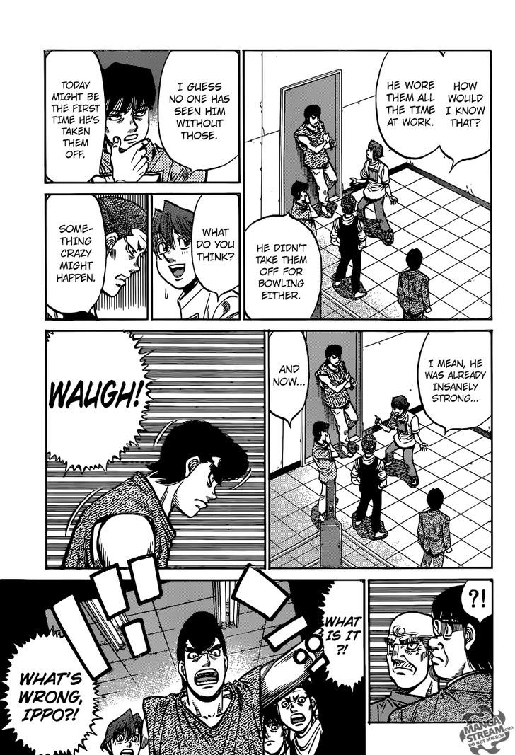 Hajime no Ippo Chapter 1162 page 8 - Chapter 1162 : Moon Walking